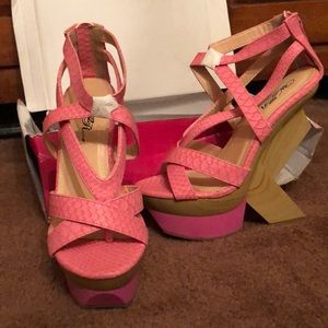 New Wild Rose High Heels